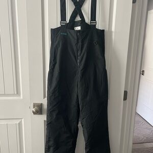 Columbia Black Insulated Snow Bib